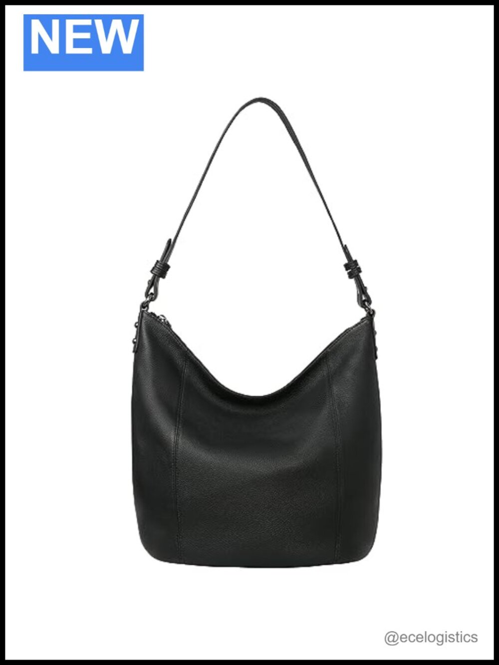 Soft Cowhide Leather Hobo Bag Women's Shoulder Crossbody Purse